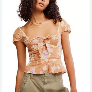 Free People Call Me Baby Blouse